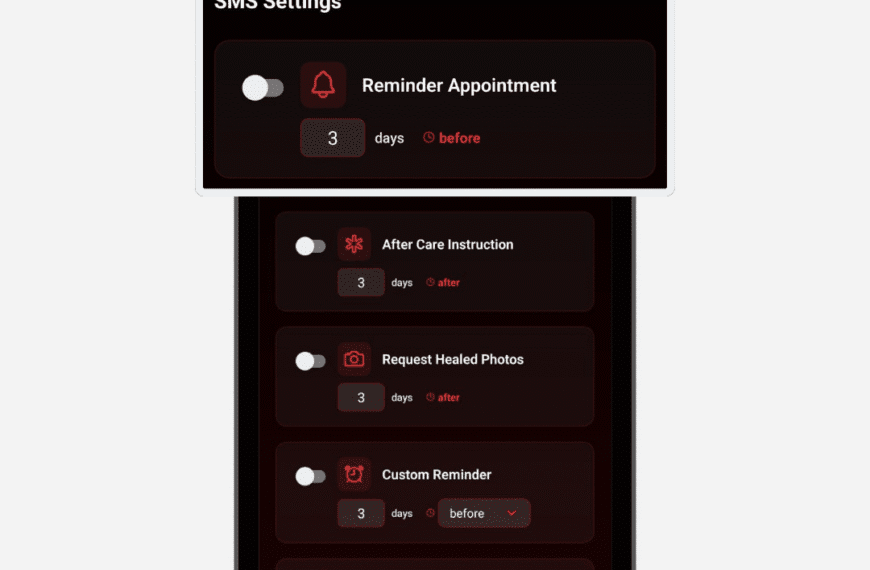 Automated Client Reminders Boost Tattoo Revenue