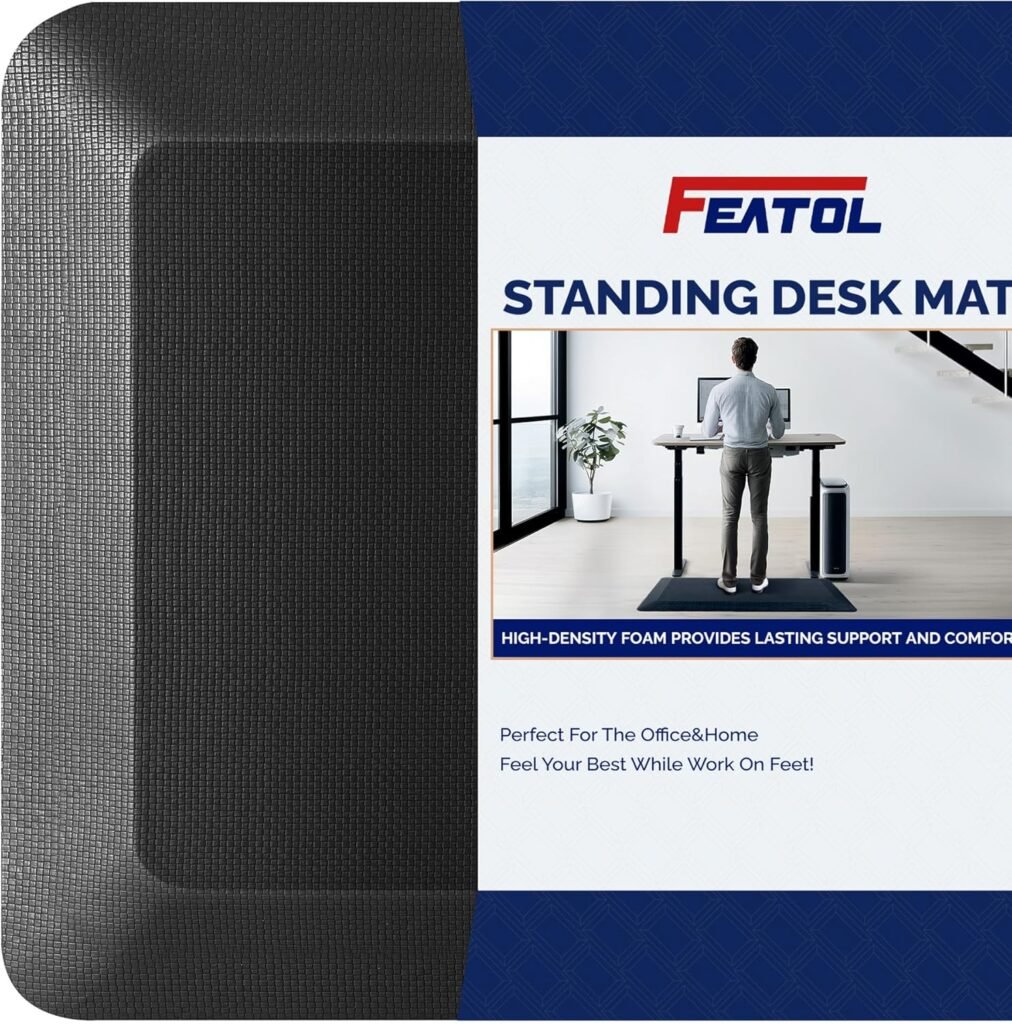 Anti-fatigue standing mat—comfort tool for smoother tattoo work Memory-foam anti-fatigue mat reducing strain during long