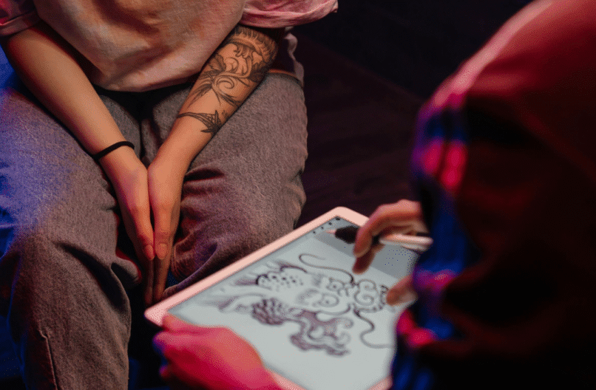 Tattoo Booking App Meets iPad Stencils: Faster Workflow