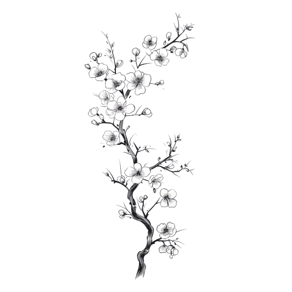sakura blossom japanese tattoo meaning