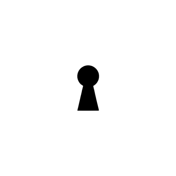 Minimal lock minimalist tattoo idea