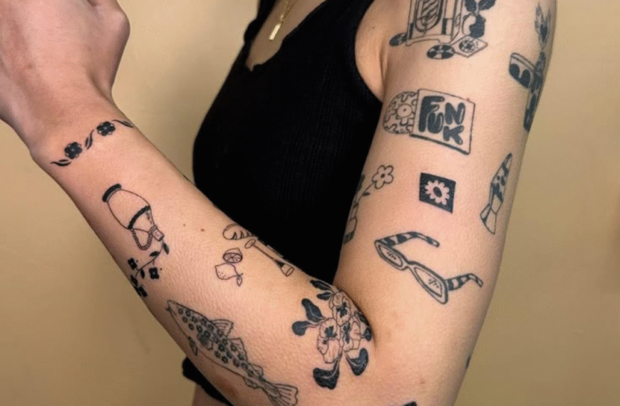Sticker Sleeves Tattoos: Patchwork Ink Trend Taking Over in 2025